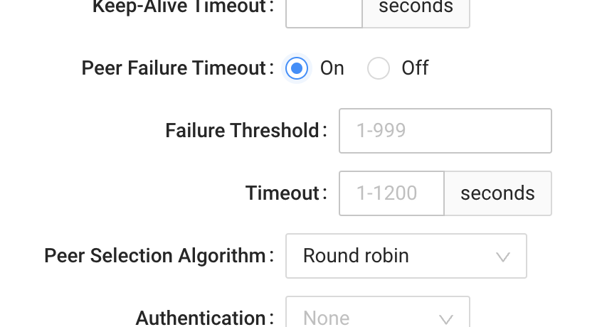 limit retry of failed origin peer